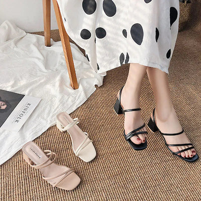 Pamela™ - Sandalen mit Blockabsatz und Riemchen