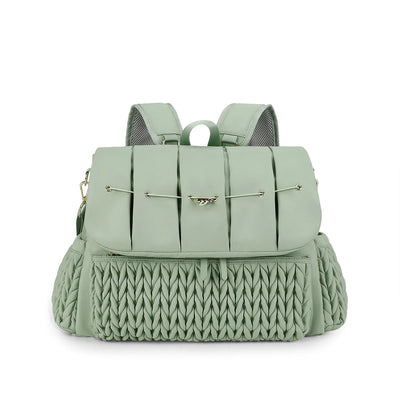 Leni™ - Stilvoller Wickelrucksack in Grün