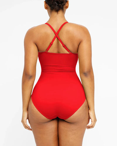 Celeste™ Shaping Badeanzug Damen | U-Ring Einteiler figurformend | Push-Up Swimsuit