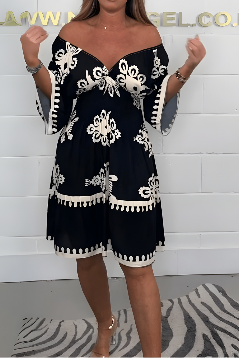 Camila™ - Besticktes Bohemian-Kleid mit Quastendetails