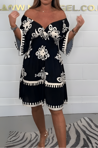 Camila™ - Besticktes Bohemian-Kleid mit Quastendetails