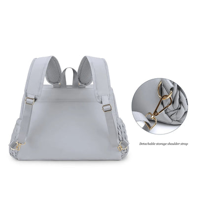 Leni™ - Stilvoller Wickelrucksack in Babyblau