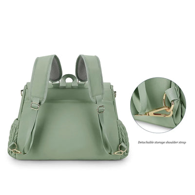 Leni™ - Stilvoller Wickelrucksack in Grün