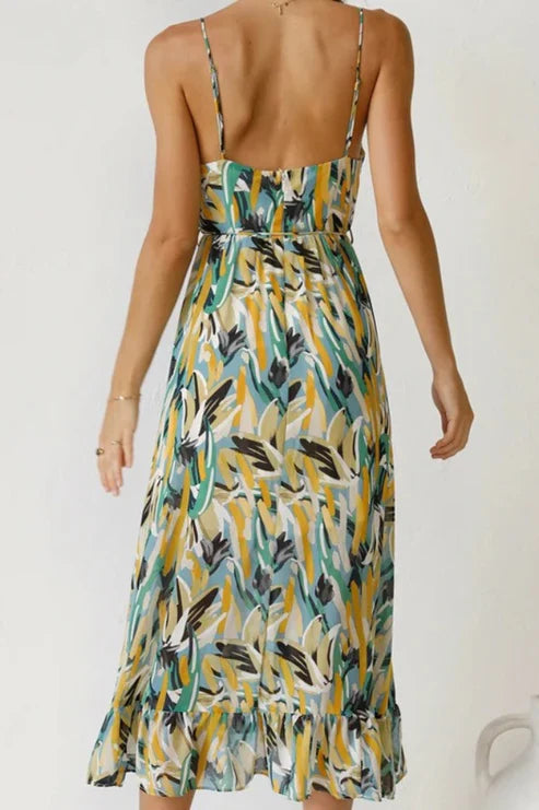 Waltraud™ - Maxikleid mit dünnen Trägern