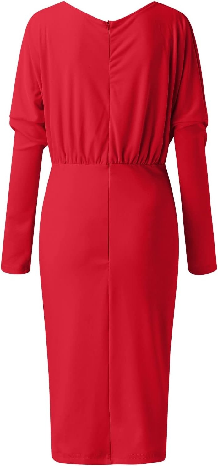Valentina™ - Elegantes Wickelkleid mit Schulterdetail