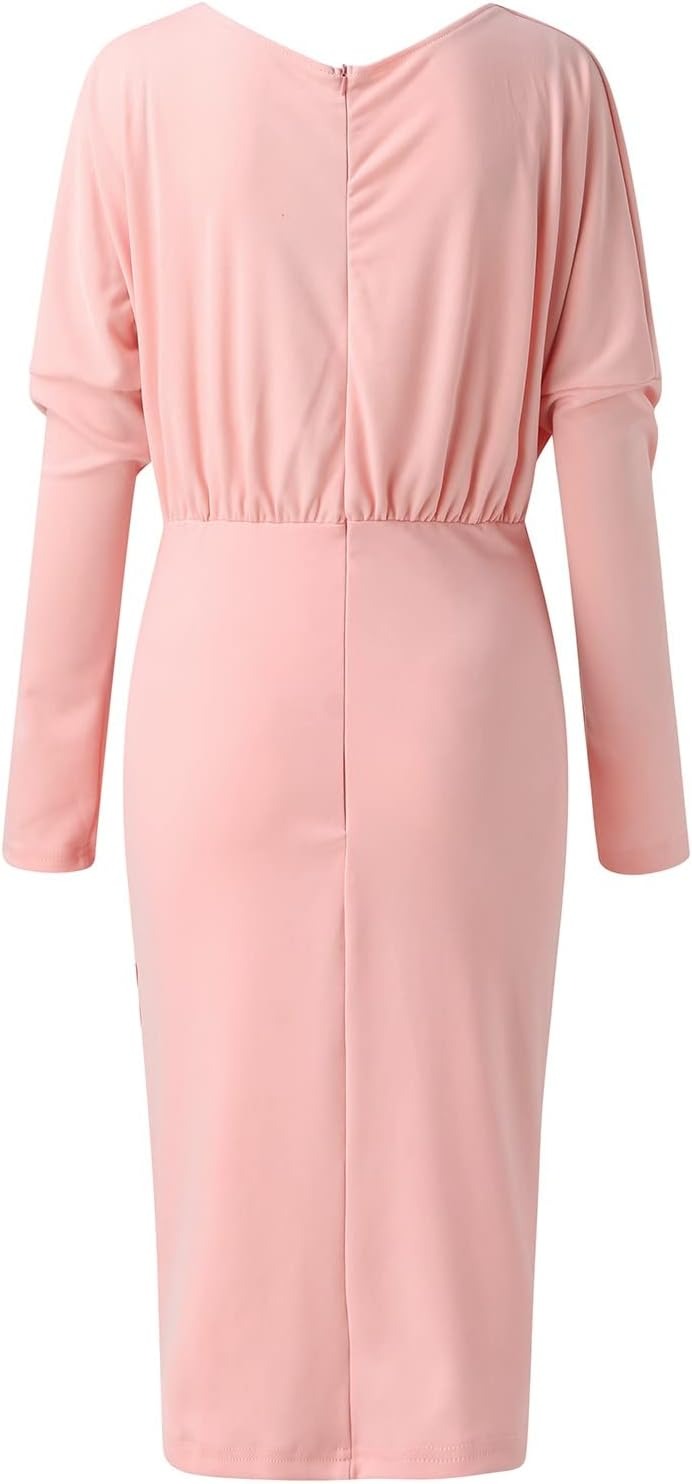 Valentina™ - Elegantes Wickelkleid mit Schulterdetail