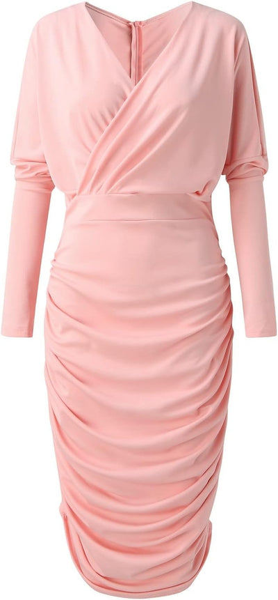 Valentina™ - Elegantes Wickelkleid mit Schulterdetail