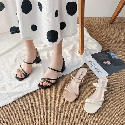 Pamela™ - Sandalen mit Blockabsatz und Riemchen