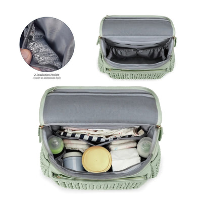 Leni™ - Stilvoller Wickelrucksack in Grün