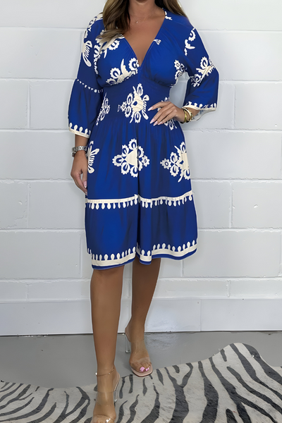 Camila™ - Besticktes Bohemian-Kleid mit Quastendetails