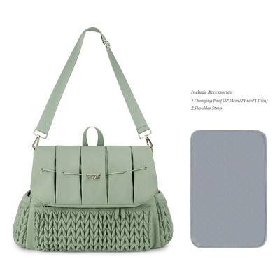 Leni™ - Stilvoller Wickelrucksack in Grün