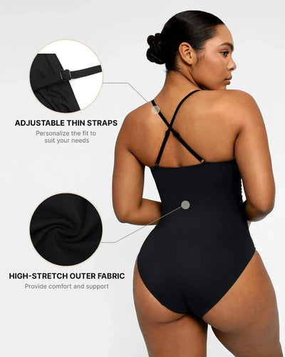 Celeste™ Shaping Badeanzug Damen | U-Ring Einteiler figurformend | Push-Up Swimsuit