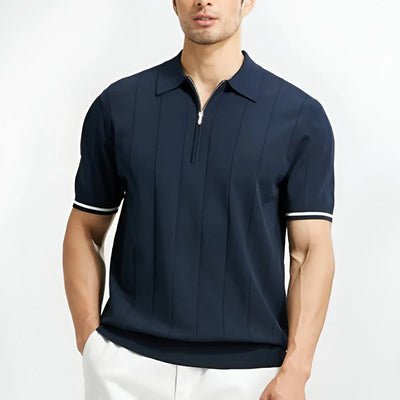 JUSTUS - POLOSHIRT MIT REISSVERSCHLUSS