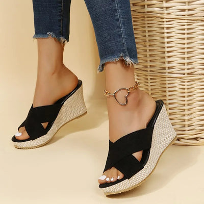 Jewel - Schicke Keilsandalen