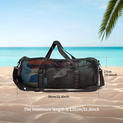 Oceana™ Mesh Strandtasche | Große Strandtasche | Praktische Strandzubehör