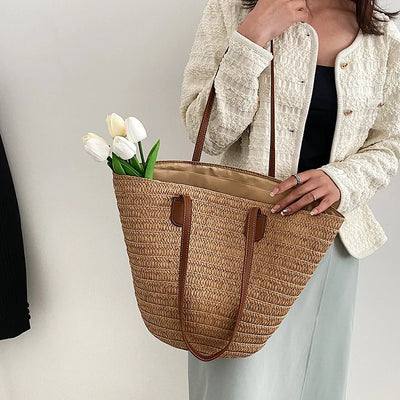 Malibu™ - Stylische Korbtasche für den Sommer