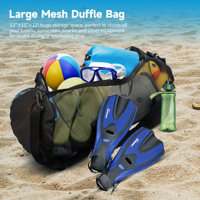 Oceana™ Mesh Strandtasche | Große Strandtasche | Praktische Strandzubehör