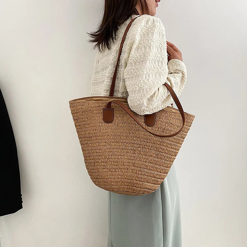 Malibu™ - Stylische Korbtasche für den Sommer