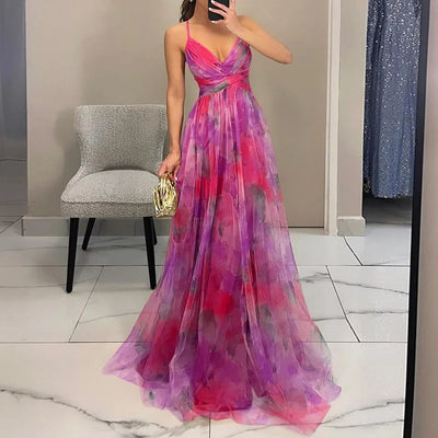 Carola™ - Bezauberndes Maxikleid mit Blumendruck
