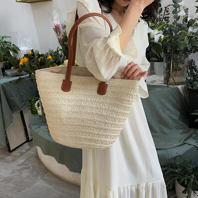 Malibu™ - Stylische Korbtasche für den Sommer