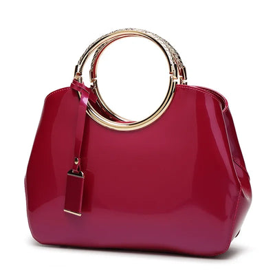 Victoria - Luxus-Handtasche mit Ringgriff