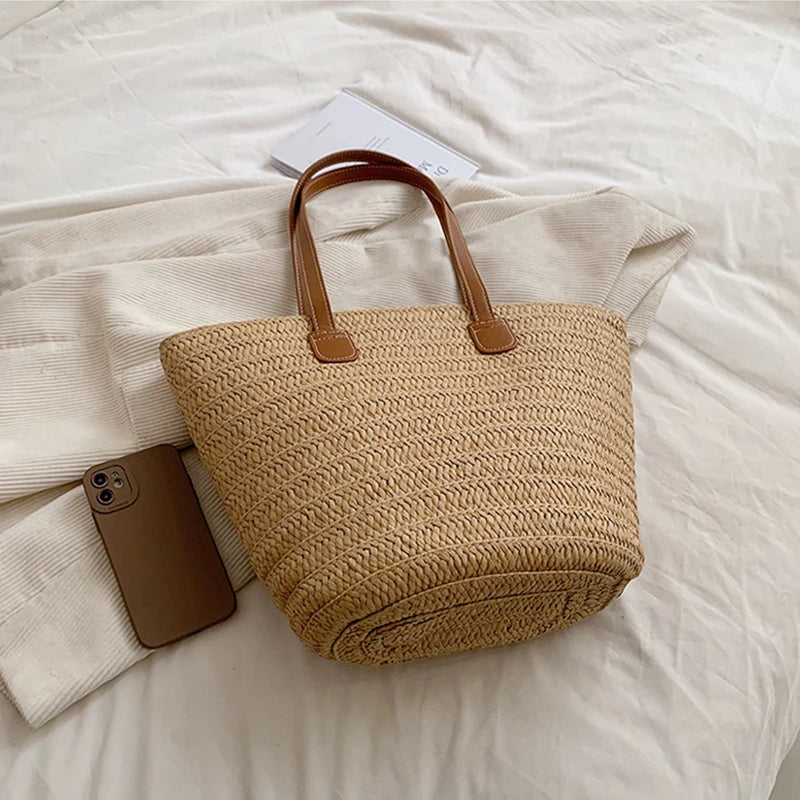 Malibu™ - Stylische Korbtasche für den Sommer