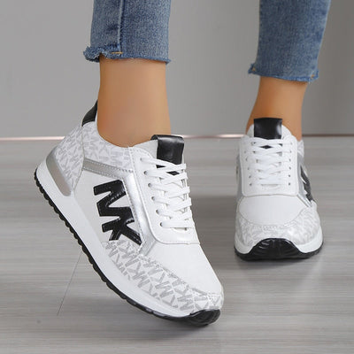 JANINA - SPORTSCHUHE MIT METALLISCHEN DETAILS