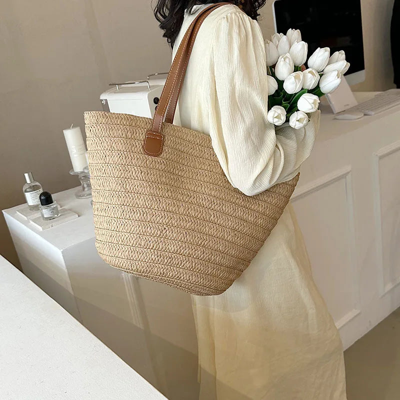 Malibu™ - Stylische Korbtasche für den Sommer