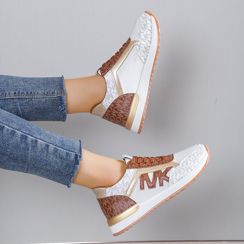 JANINA - SPORTSCHUHE MIT METALLISCHEN DETAILS