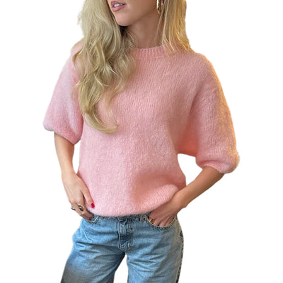 Isabella - Strick-Pullover mit Puffärmeln