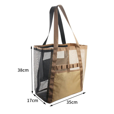 Oceana™ Mesh Strandtasche | Große Strandtasche | Praktische Strandzubehör