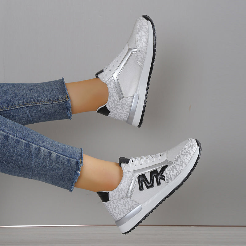 JANINA - SPORTSCHUHE MIT METALLISCHEN DETAILS