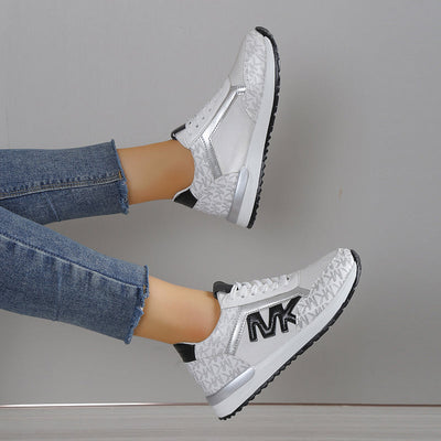 JANINA - SPORTSCHUHE MIT METALLISCHEN DETAILS