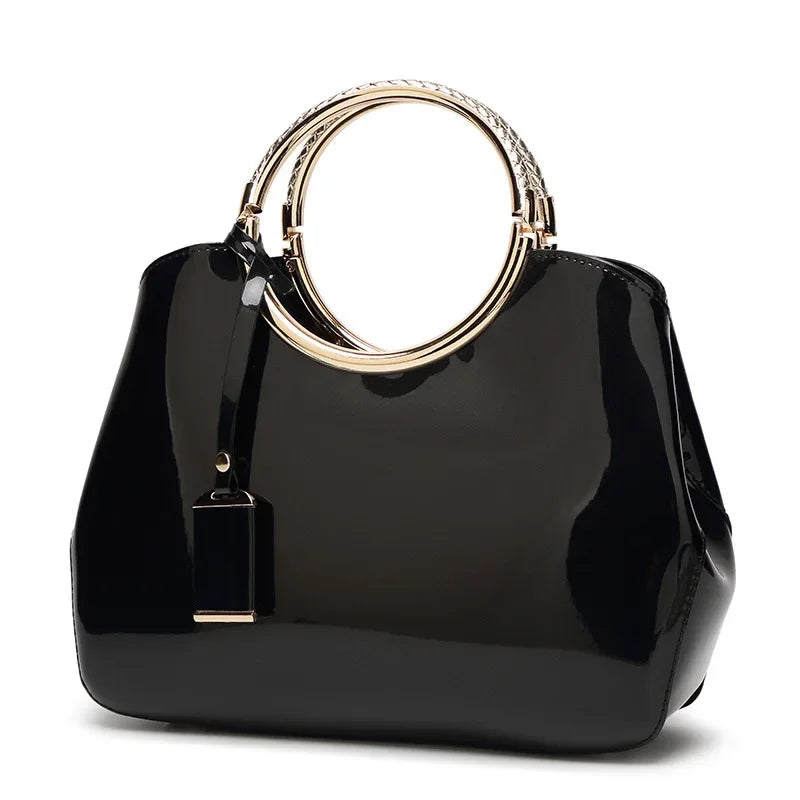 Victoria - Luxus-Handtasche mit Ringgriff