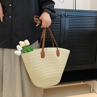 Malibu™ - Stylische Korbtasche für den Sommer