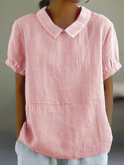 JASMINA - LOCKERE LEINENBLUSE