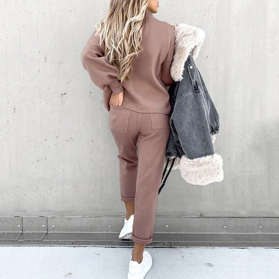 Hilda™ - Pullover und Hosen Set – Stilvoll und Komfortabel für Ihren Alltag
