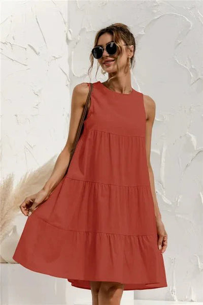 Ilka™ - Elegantes Fließendes Kleid für einen stilvollen Look