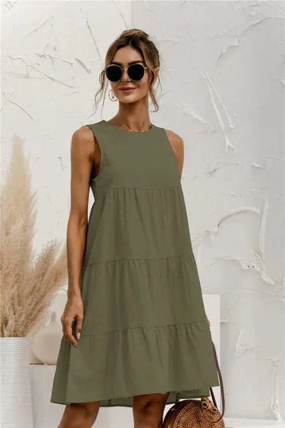 Ilka™ - Elegantes Fließendes Kleid für einen stilvollen Look