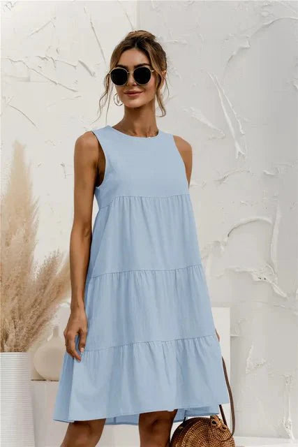 Ilka™ - Elegantes Fließendes Kleid für einen stilvollen Look