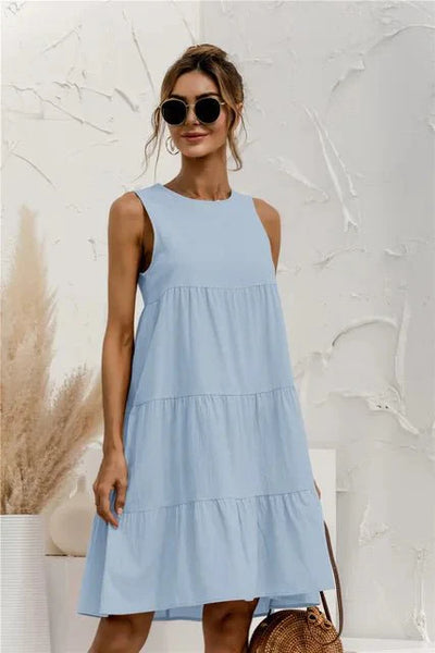 Ilka™ - Elegantes Fließendes Kleid für einen stilvollen Look