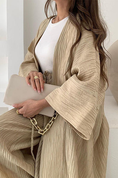 Lilly™ - Stylisches Relaxed Cardigan und Hosenset für einen lässigen Look