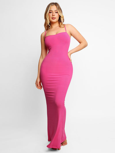 Klara - Shapewear Kleid mit integriertem Korsett und Spagethi Trägern