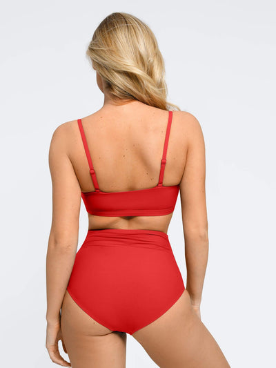 Vivienne™ Formende Raffung Bikini Set | Shapewear Bikini | Formende Bademode