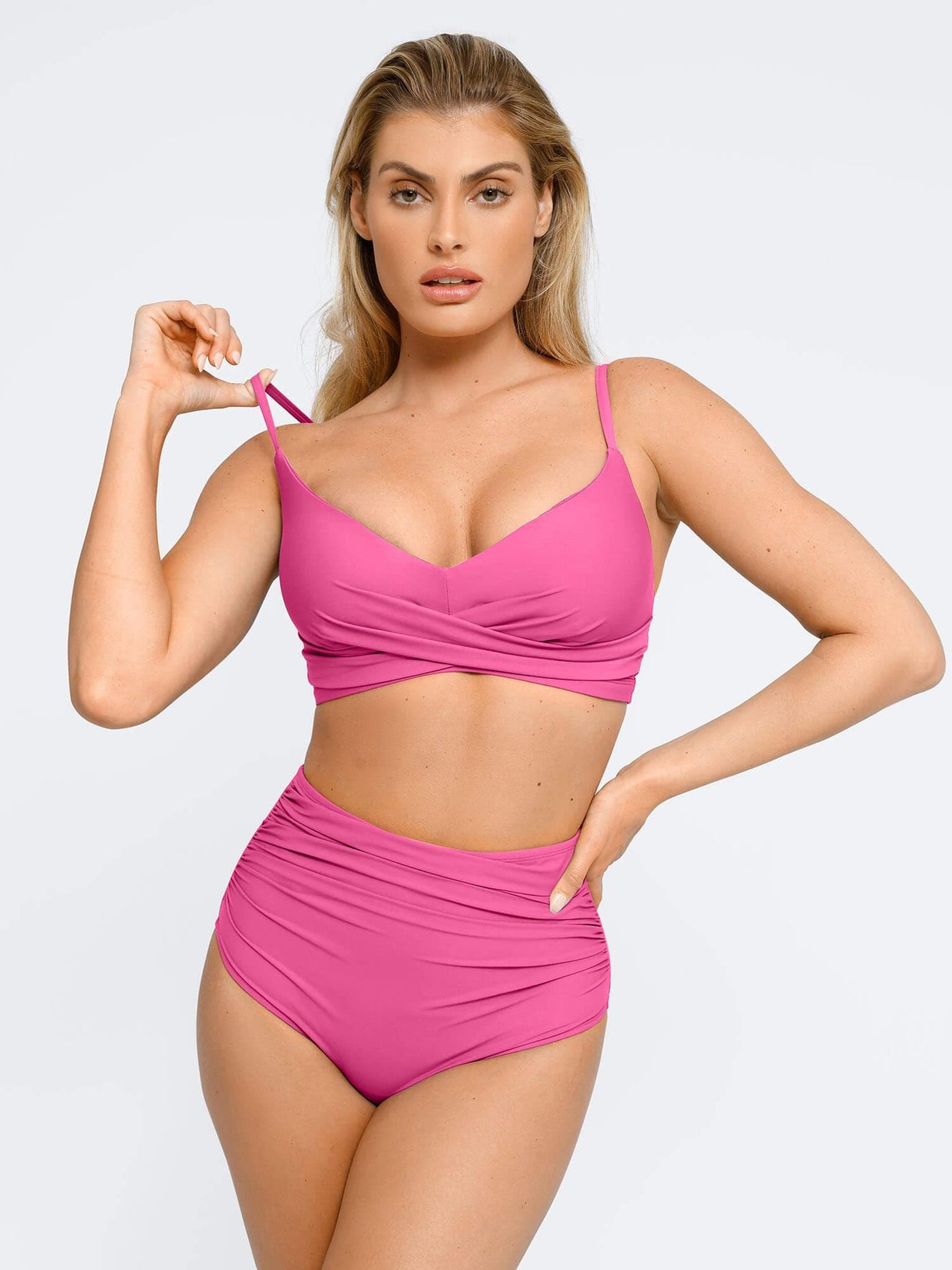 Vivienne™ Formende Raffung Bikini Set | Shapewear Bikini | Formende Bademode