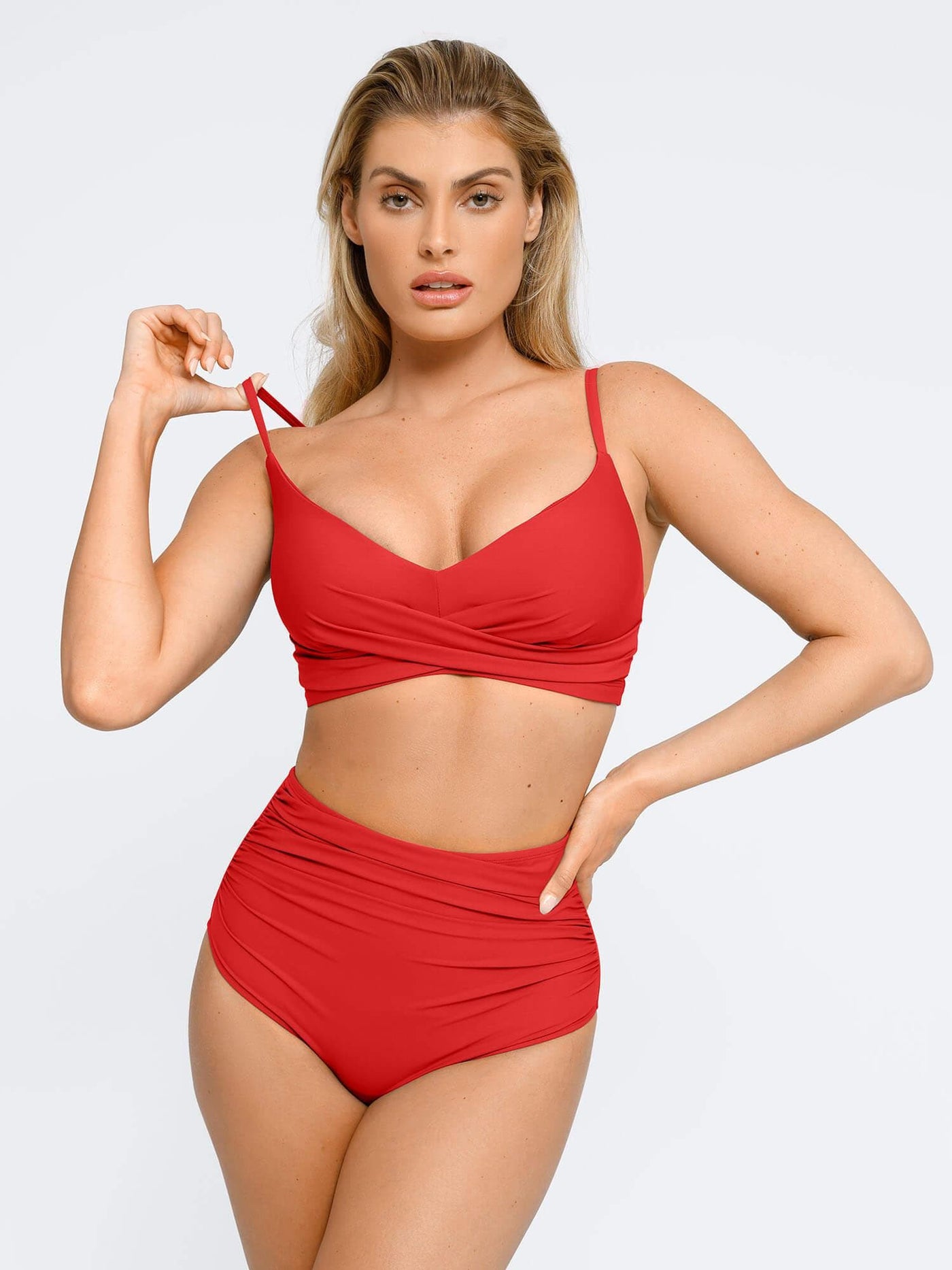Vivienne™ Formende Raffung Bikini Set | Shapewear Bikini | Formende Bademode