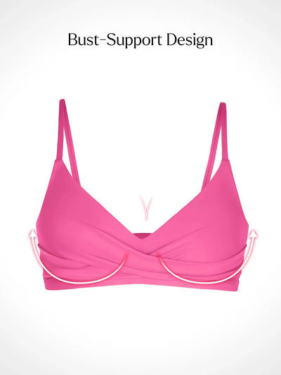 Vivienne™ Formende Raffung Bikini Set | Shapewear Bikini | Formende Bademode